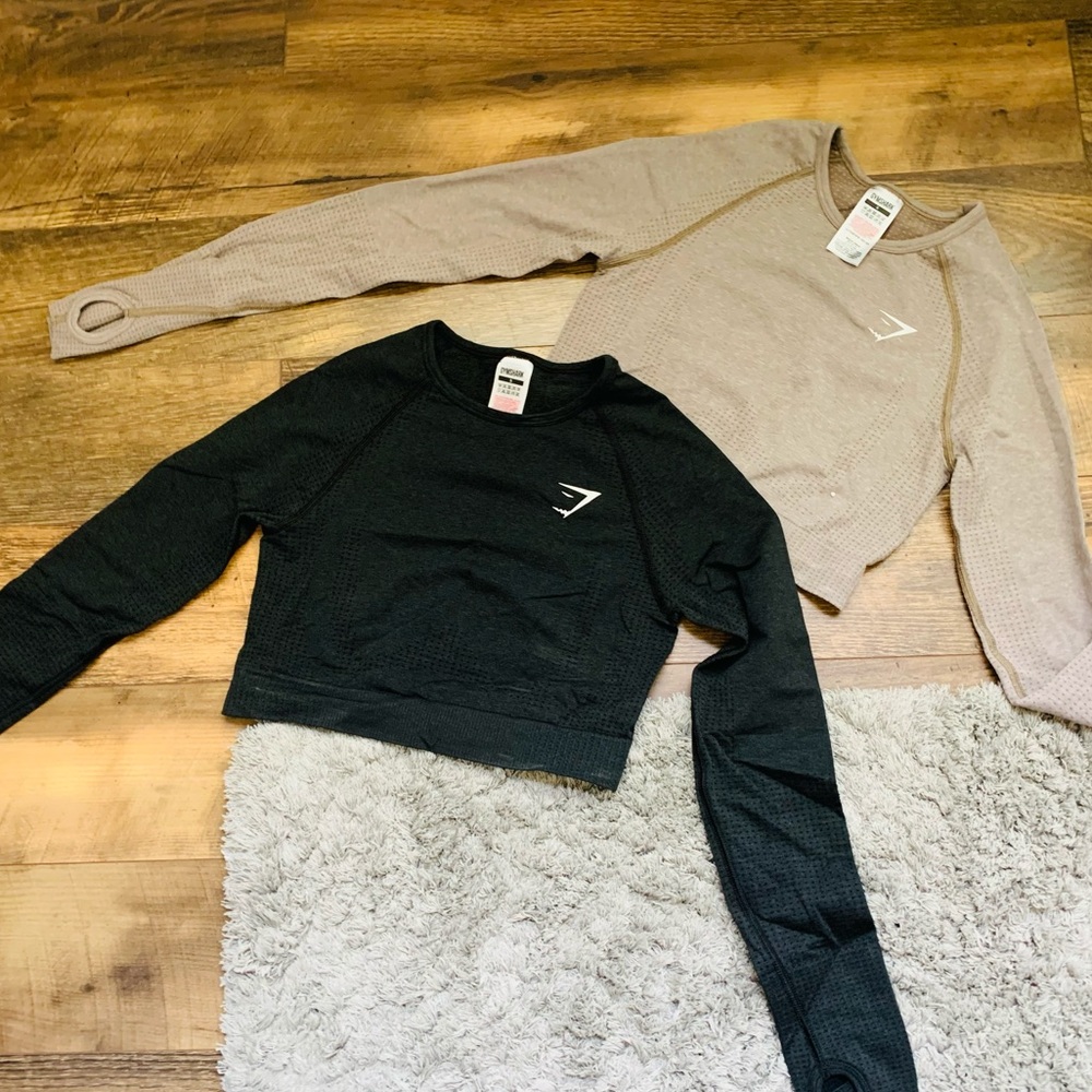 GYMSHARK 2 Active Tops Workout Gym Sz Small